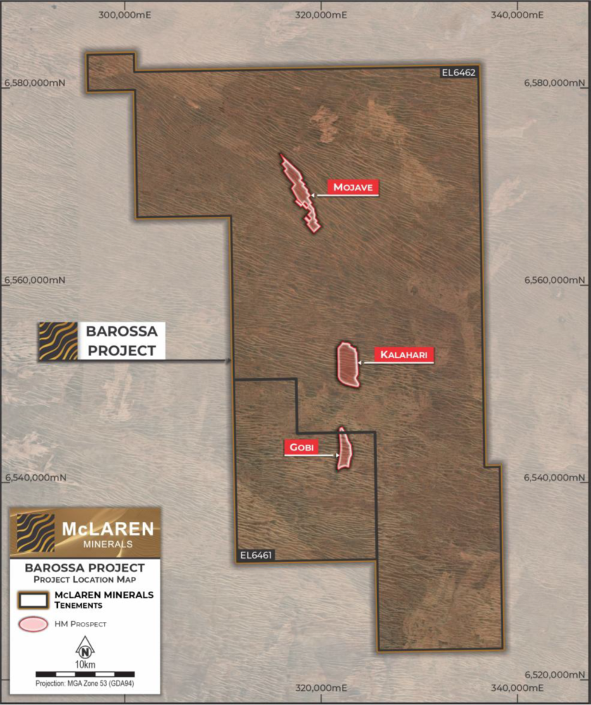 Barossa Project - McLaren Minerals Limited